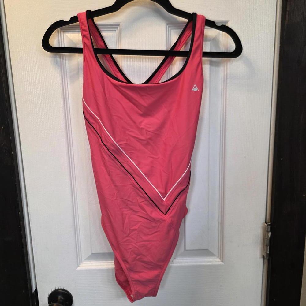 Aqua Sphere Women's Pink One-Piece Swimsuit with Racerback-12